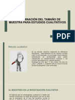 Determinación Del Tamaño de Muestra