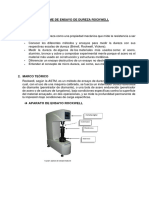 Informe de Dureza Rockwell