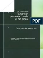 Tantangan Pelayanan Medis Di Era Digital: Oleh: DR Ahmad Ali Zulkarnain