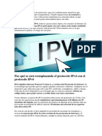 Internet IPVS 6 Protocolos