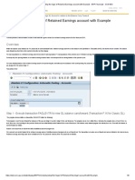 Understanding The Logic of Retained Earnings Account With Example - ERP Financials - SCN Wiki