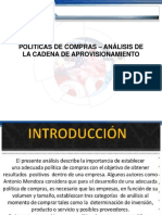 Políticas de Compras - Análisis de La Cadena de Aprovisionamiento