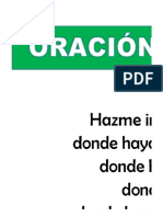 Oracion Por La Paz