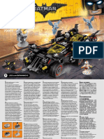 Instrucciones de Armado THE ULTIMATE BATMOBILE - 70917 (LEGO)