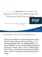 The Five Buddha Families Personality Theory