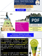 Ecologia Semana 04 Niveles Redes Cadenas y Piramides Trofica. Ciclos Biogeoquimicos