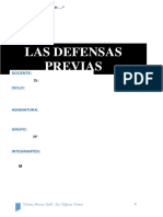 Defensa Previa - PFC