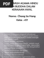 Pengaruh Agama Hindu Dan Buddha Dalam Kerajaan Awal