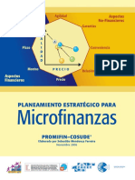 Planeamiento Estrategico para Microfinanzas - MMBB Exce