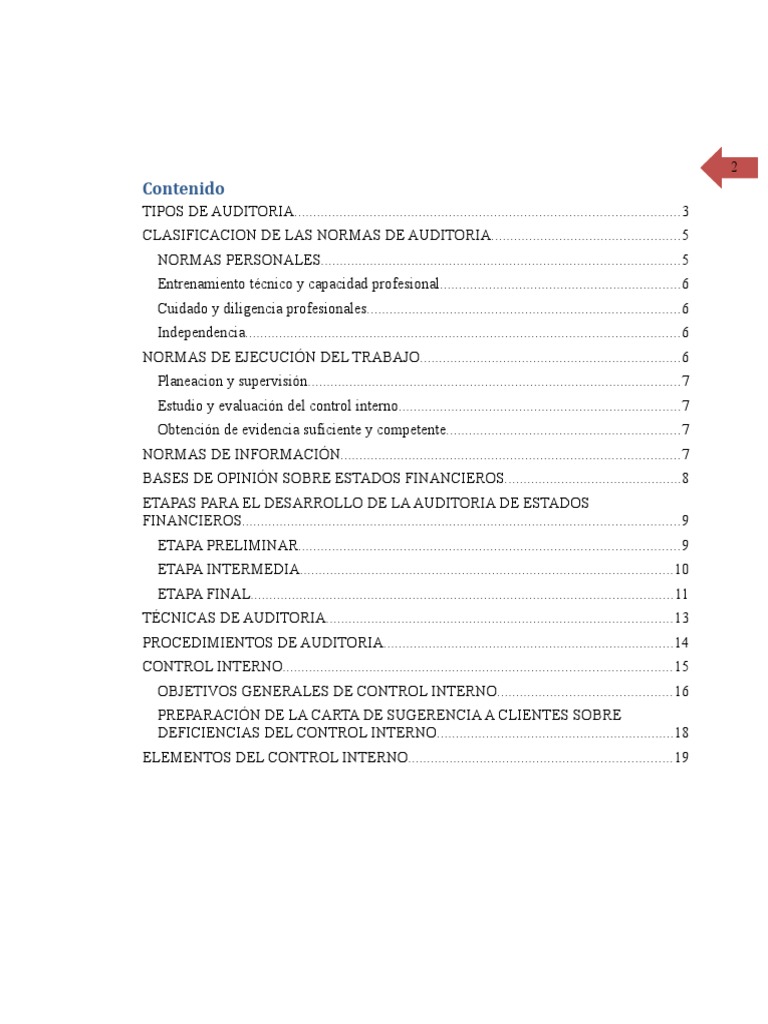 Normas de Auditoria | PDF | Contralor | Contador