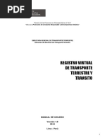 Manual de Registro y Renovación CAAT | PDF | Point and Click | Formato ...
