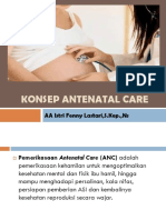 Konsep Antenatal Care