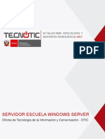 Servidor Windows 2017