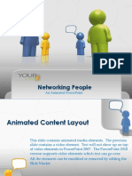 Networking People: An Animated Powerpoint