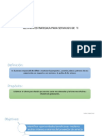 ITIL Gestion de Las Estrategias de Servicio de TI