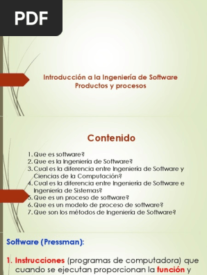 1 Introduccion Ingenieria Software Ingenieria De Software