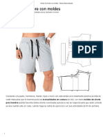 Shorts de Hombre Con Moldes - Moda & Manualidades
