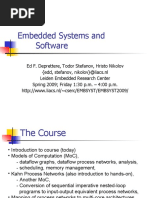 Embedded Systems and Software