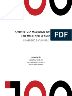 Arquitetura Mackenzie 100 - Anos FAU-Mackenzie 70 Anos Pioneirismo e Atualidade REV 1 RGB