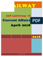 April- Current Affairs- 2018