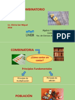 Diapositivas Analisis Combinatorio