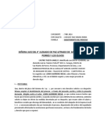 Desistimiento de proceso de filiación y pensión alimenticia