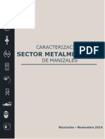 Caracterización Empresas Metalmecánica PDF