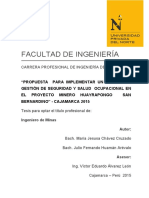 Tesis de Seguridad en Proyecto Huayrapongo PDF