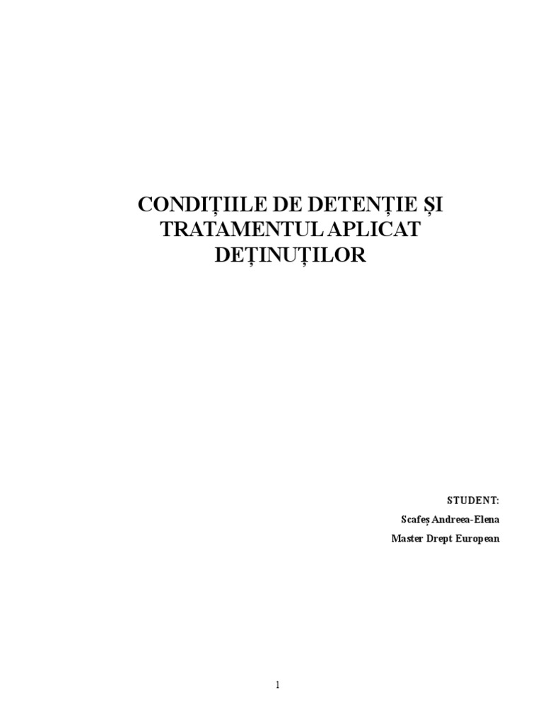 CEDO Detentie | PDF