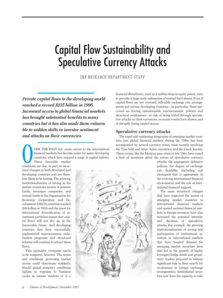 Capital Flow Sustainability and Speculative Currency Attacks PDF