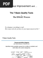 Continuous Improvement: The 7 Basic Quality Tools The DMAIC Process