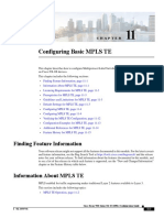 Configuring Basic MPLS TE PDF