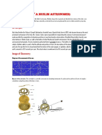 Astronomy by A Muslim Astronomer