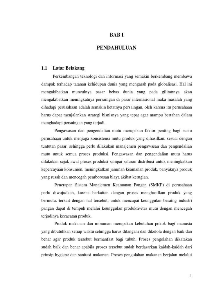 Pengendalian Mutu Pangan PDF