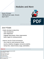 Java Futures: Modules and More: Karen Kinnear JVM Runtime Lead, Oracle April 2017