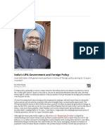 India’s UPA Government and Foreign Policy _ the Diplomat