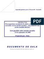 Preocupaciones en Salud Metales PDF