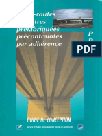 Ponts-routes  poutres prefabriquees precontraintes par adherence PRAD. GC (Sep 1996)