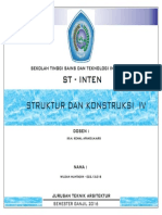ST - Inten: Struktur Dan Konstruksi Iv