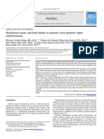 Nutritional Status and Food Intake in Patients With Systemic Lupus Erythematosus