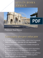 Educatia in Roma Antica