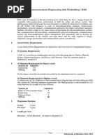 Beng (Hons) Telecommunications Engineering With Networking - E432