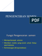 Pengenceran Semen