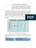 Planificacion y Organizacion de Las Actividades de Marketing