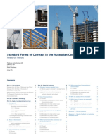 Research Report Standard Forms of Contract in The Australian Construction Industry