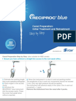 VDW Dental RECIPROCblue Step by Step Card En