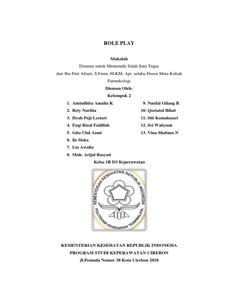 Role Play | PDF