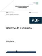 Caderno de Exercicios metrologia
