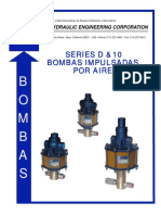 B O M B A S: Series D &10 Bombas Impulsadas Por Aire