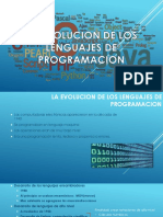 La Evolucion de Los Lenguajes de Programacion